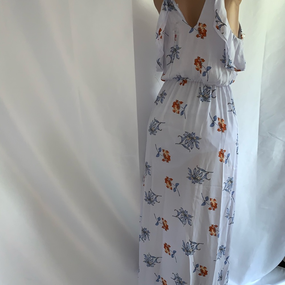 Lush Ruffled Maxi Dress - Picture 5 of 6